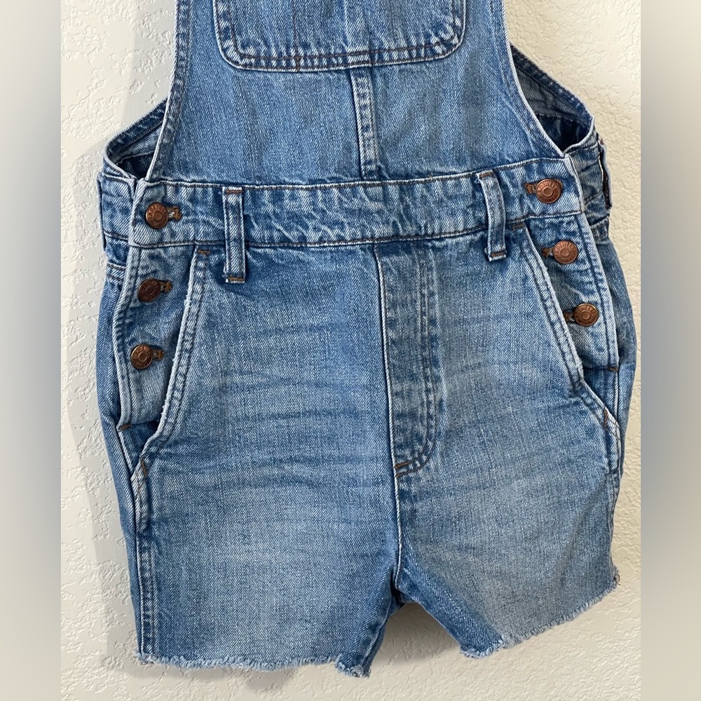 MADEWELL Adirondack Short Denim Overalls Dawkins - Picture 7 of 16